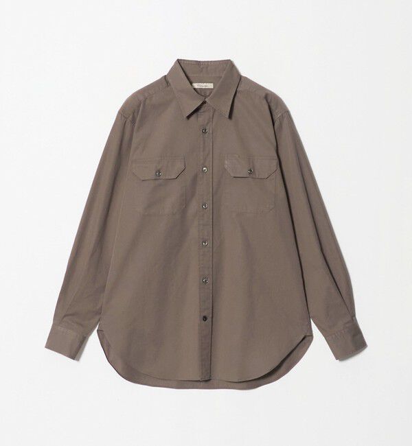 UNITED ARROWS「＜Camoshita＞コットン ツイル レギュラーカラー シャツ」|Tシャツ・カットソー|MOCA