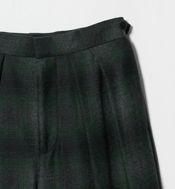 UNITED ARROWS「＜SACRA＞オンブレチェック パンツ」|チノ|