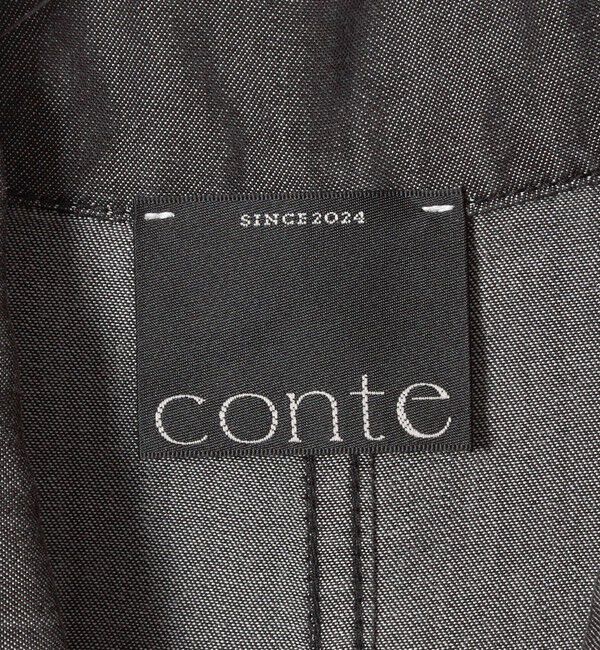 conte「＜conte＞デニムライク オールインワン」|オールインワン|