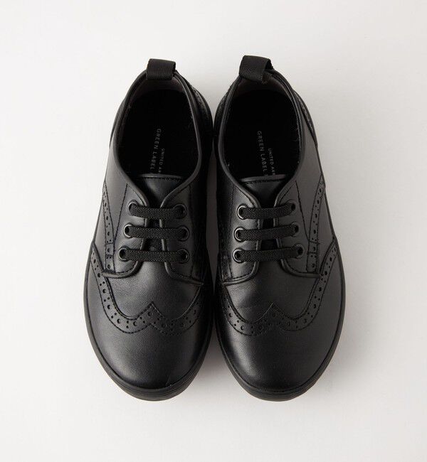 UNITED ARROWS green label relaxing「ウィングチップスニーカー 16.5-23cm」|ビジネス・ドレスシューズ|BLACK