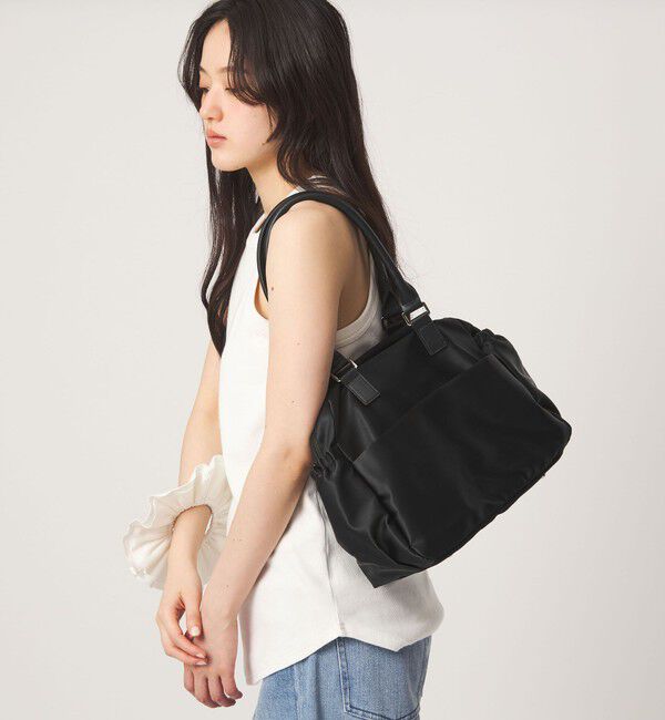UNITED ARROWS green label relaxing「【WEB限定】2WAY Wジップ ボストン バッグ はっ水」|ボストンバッグ|