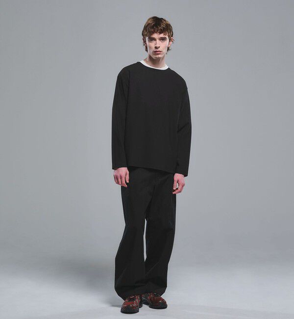 UNITED ARROWS green label relaxing「コットン ナイロン バレル ワイド イージーパンツ W4」|その他|