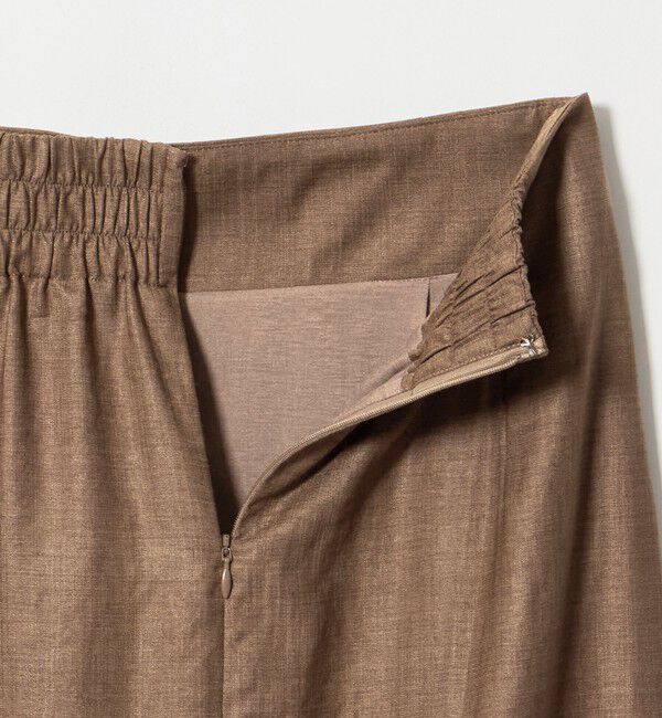 UNITED ARROWS green label relaxing「［size SHORTあり］トリアセ スリット タイト スカート UVカット 通気性」|タイト|