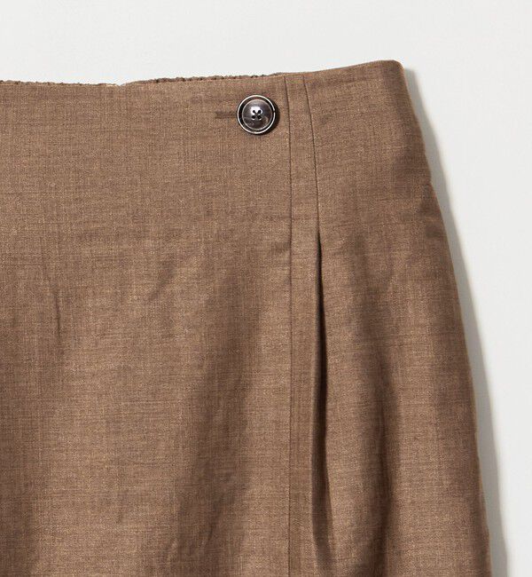 UNITED ARROWS green label relaxing「［size SHORTあり］トリアセ スリット タイト スカート UVカット 通気性」|タイト|