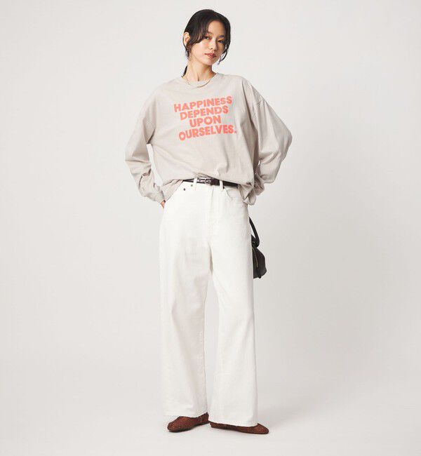 UNITED ARROWS green label relaxing「【別注】＜OAFISH＞ プリント ロングスリーブ Tシャツ」|Tシャツ・カットソー|