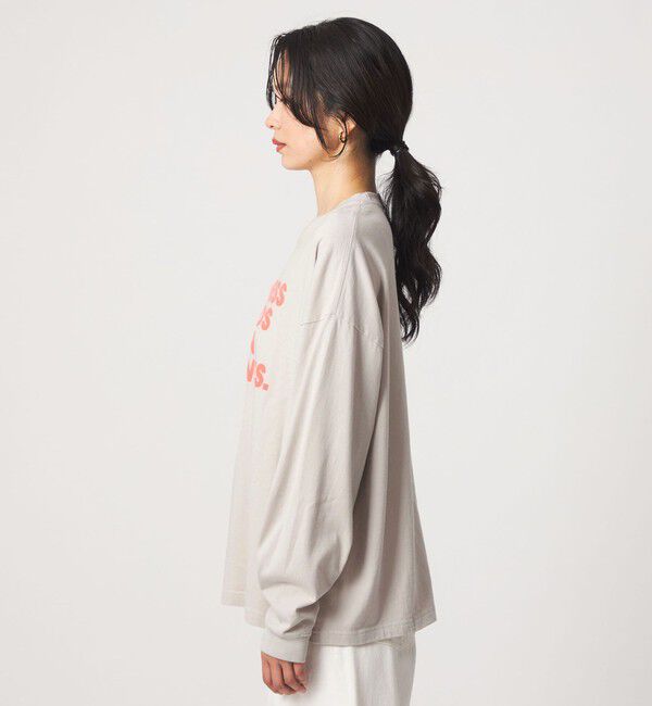 UNITED ARROWS green label relaxing「【別注】＜OAFISH＞ プリント ロングスリーブ Tシャツ」|Tシャツ・カットソー|