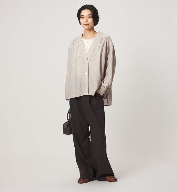 UNITED ARROWS green label relaxing「R/NY カーディガン ブラウス」|シャツ・ブラウス|