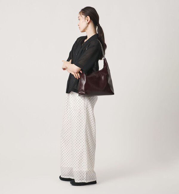 BEAUTY&YOUTH UNITED ARROWS「レザーライク チェーン ショルダーバッグ」|ショルダー・メッセンジャー|