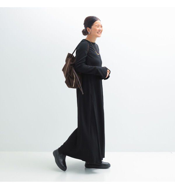Demi-Luxe BEAMS 「スーパーシンプルワンピース .M」|ワンピース|