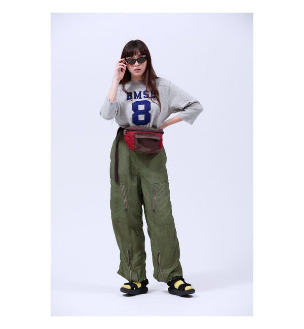 BEAMSBOY「テンジク フットボール 3/4 Tシャツ」|Tシャツ・カットソー|