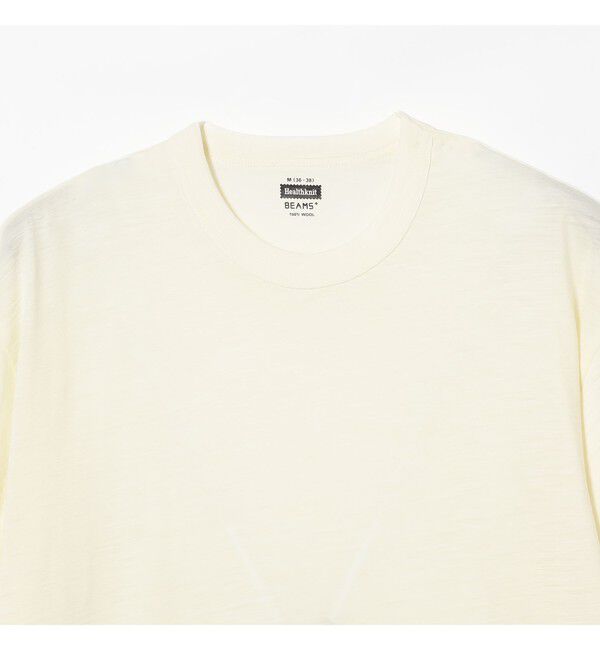 BEAMS PLUS「【別注】Healthknit / Wool T-shirt」|Tシャツ・カットソー|