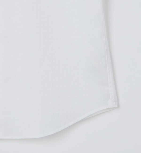 SHIPS「SHIPS:〈接触冷感〉ICE COTTON ワッフル ボタンダウン 半袖 シャツ」|シャツ・ブラウス|