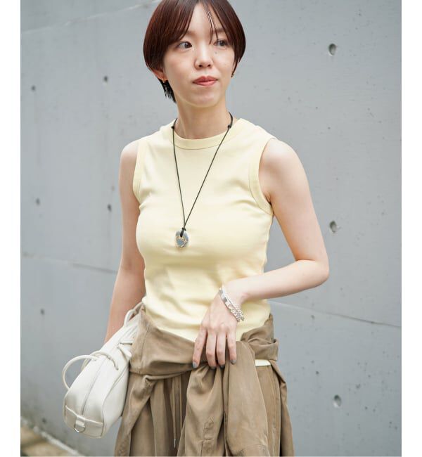 IENA「FLORE FLORE/フローレフローレ ESME TANK タンクトップ ESM-TA」|タンクトップ|