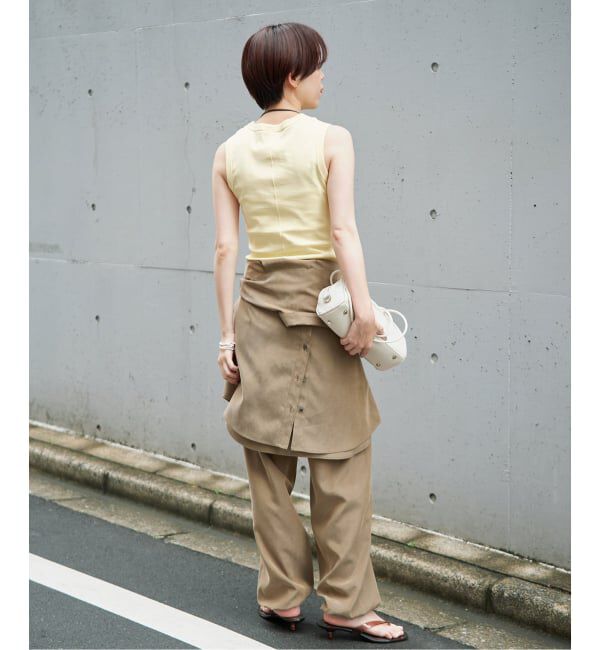IENA「FLORE FLORE/フローレフローレ ESME TANK タンクトップ ESM-TA」|タンクトップ|