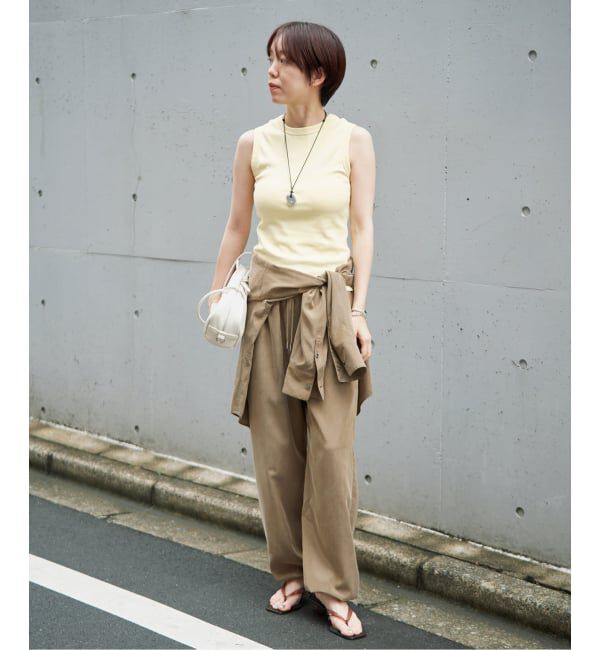IENA「FLORE FLORE/フローレフローレ ESME TANK タンクトップ ESM-TA」|タンクトップ|