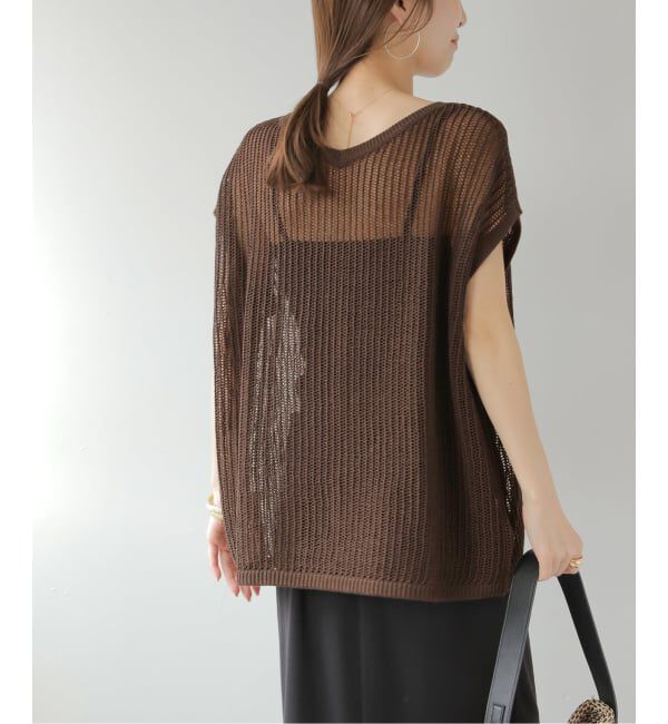 JOURNAL STANDARD relume「2WAYメッシュニットフレンチスリーブ」|ニット・セーター|