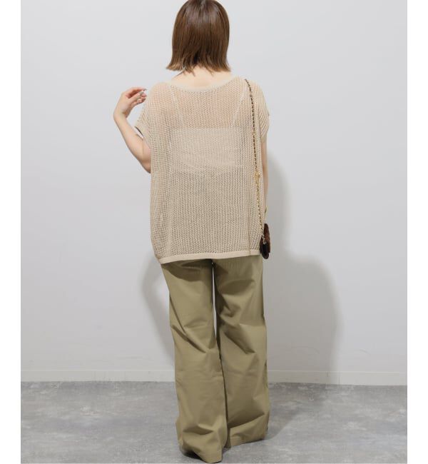 JOURNAL STANDARD relume「2WAYメッシュニットフレンチスリーブ」|ニット・セーター|