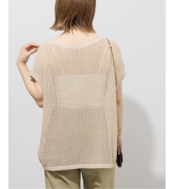 JOURNAL STANDARD relume「2WAYメッシュニットフレンチスリーブ」|ニット・セーター|