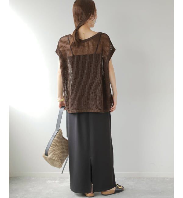 JOURNAL STANDARD relume「2WAYメッシュニットフレンチスリーブ」|ニット・セーター|