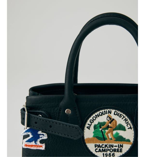 JOURNAL STANDARD「HERITAGE LEATHER / ヘリテージレザー 別注 レザー HL 25-ブラック」|トートバッグ|