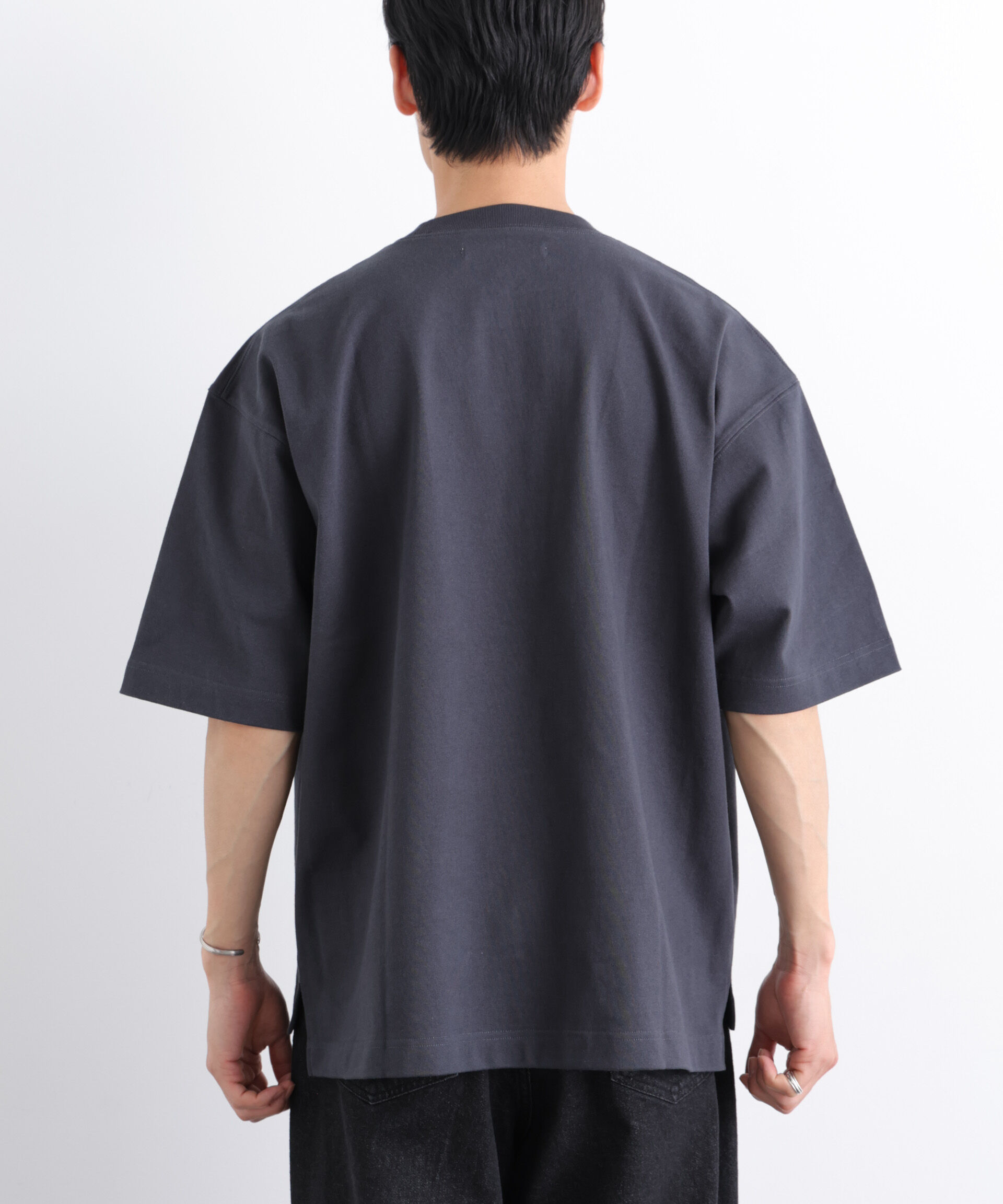 NANO universe「ヘビーウェイトTシャツ 半袖」|Tシャツ・カットソー|