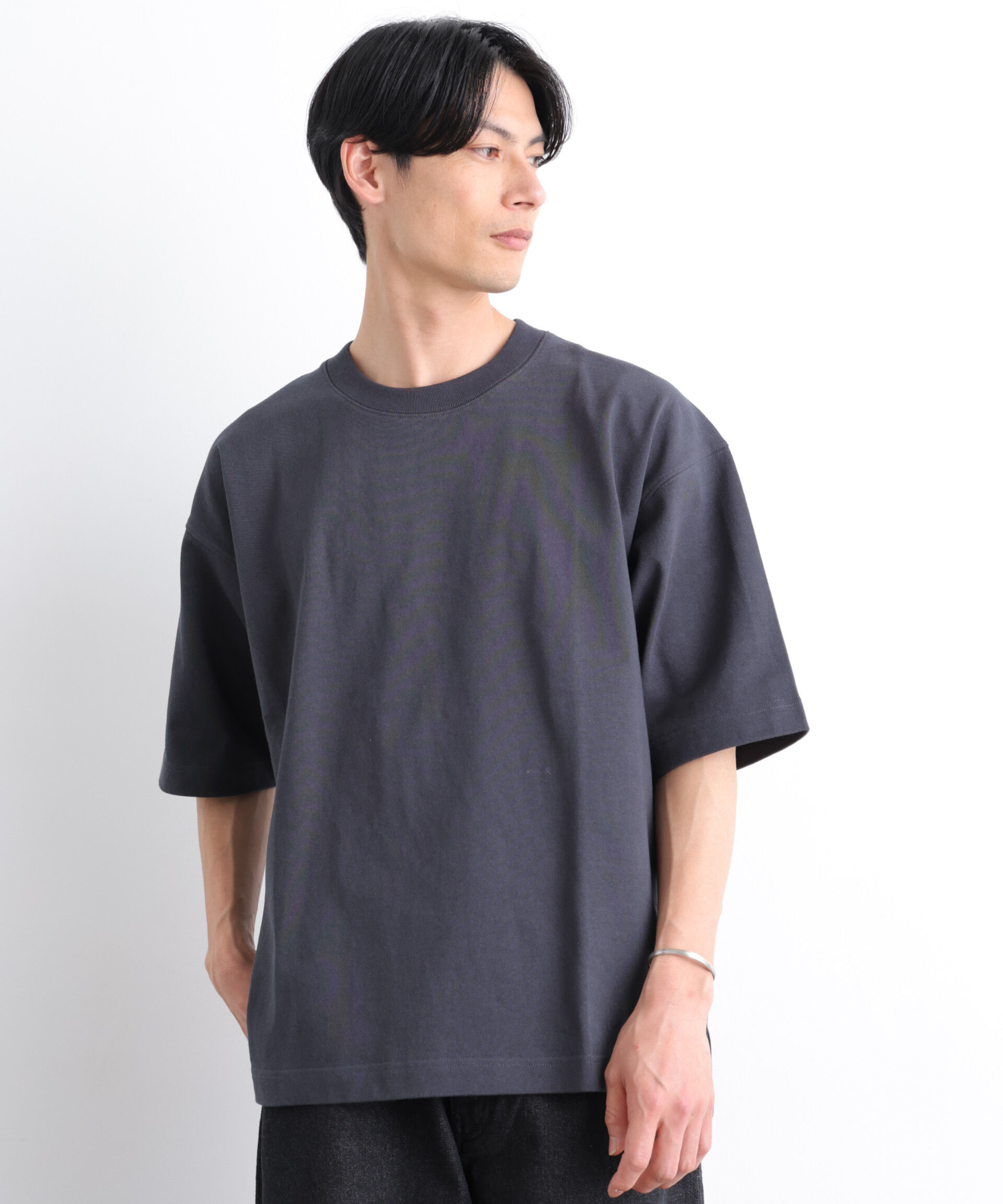NANO universe「ヘビーウェイトTシャツ 半袖」|Tシャツ・カットソー|