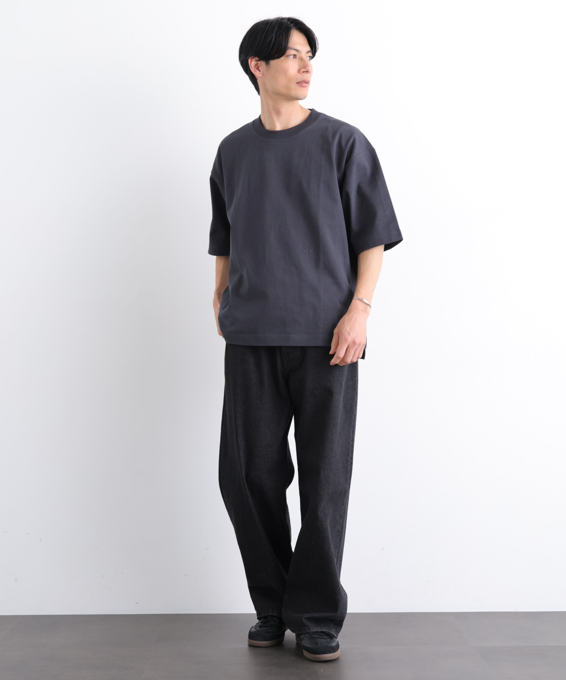 NANO universe「ヘビーウェイトTシャツ 半袖」|Tシャツ・カットソー|