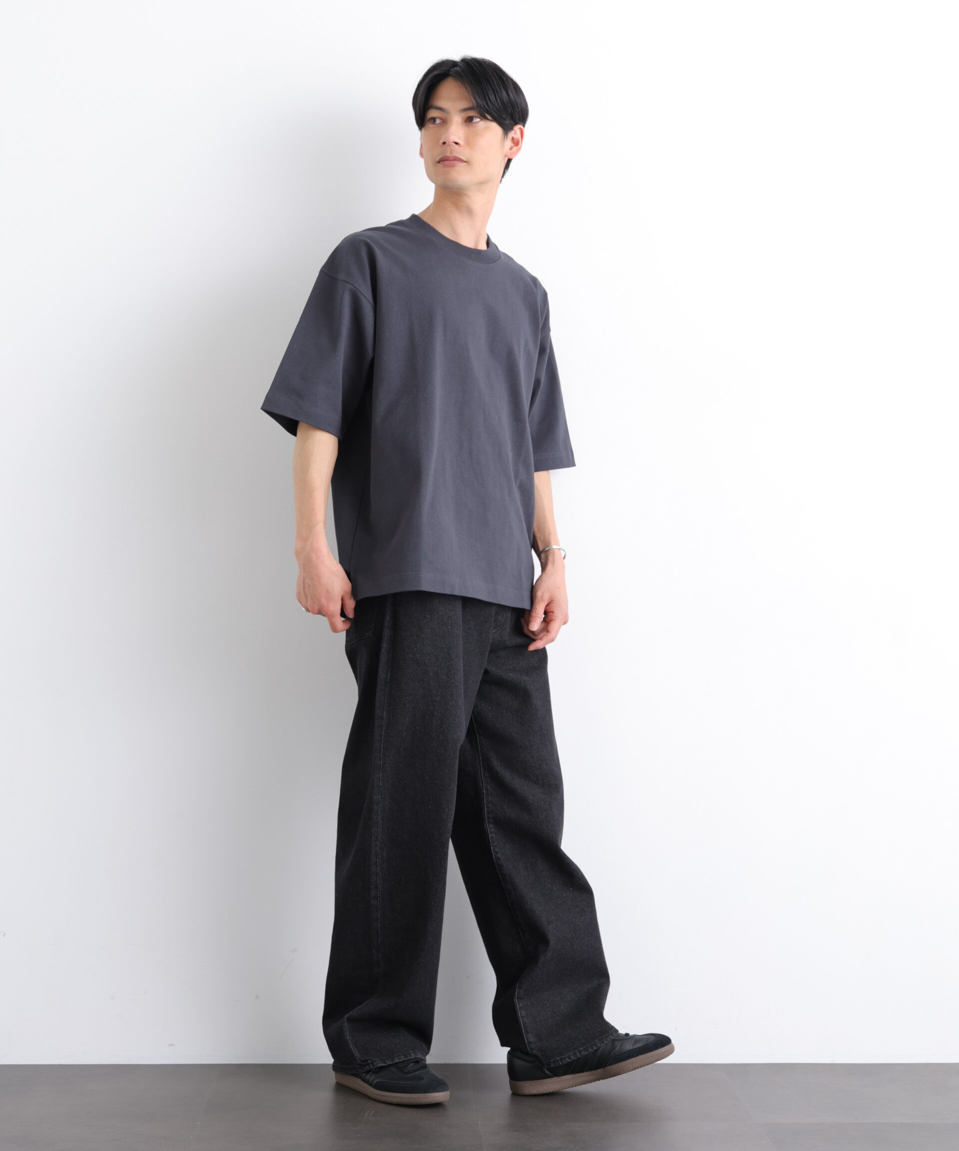NANO universe「ヘビーウェイトTシャツ 半袖」|Tシャツ・カットソー|