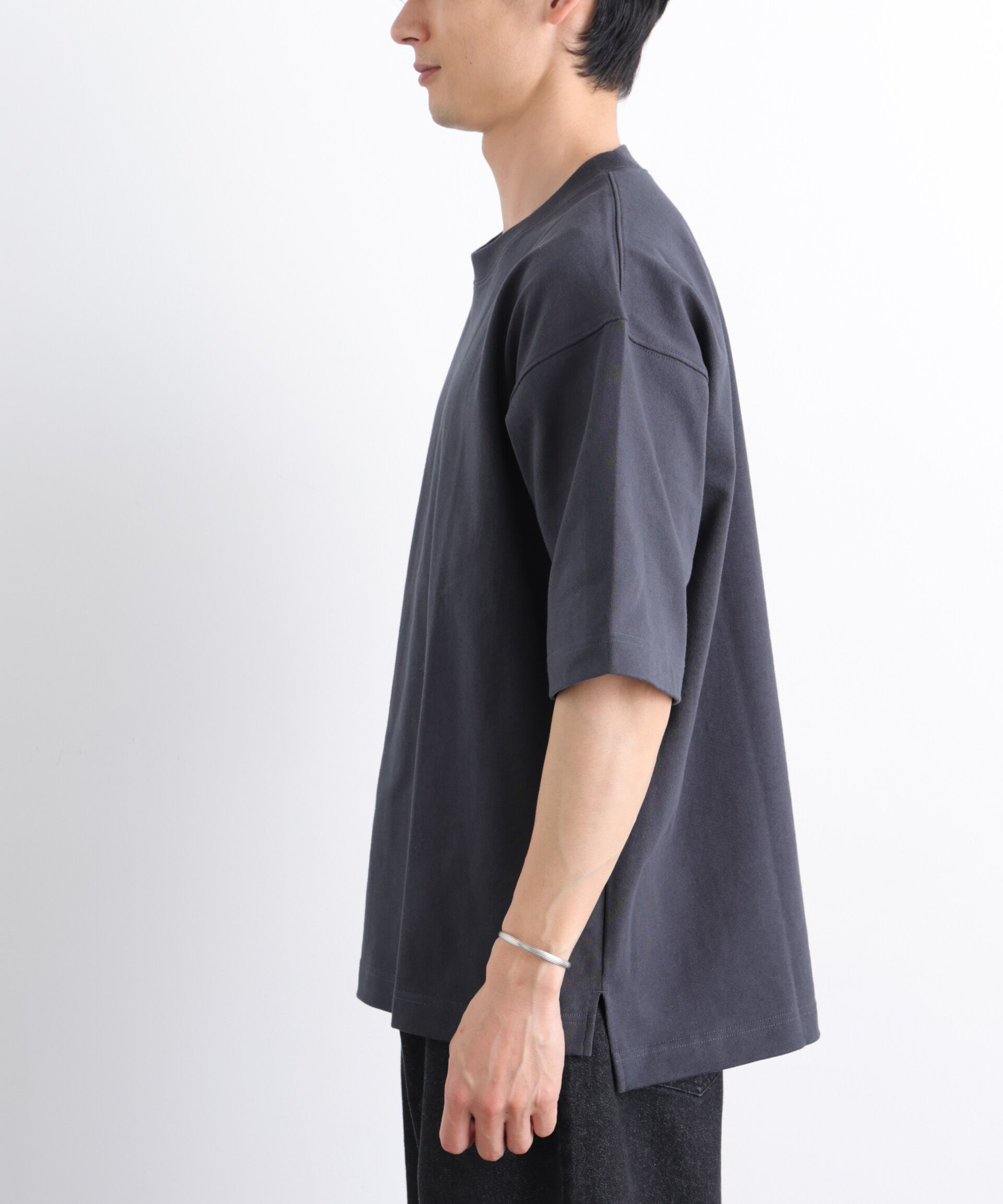 NANO universe「ヘビーウェイトTシャツ 半袖」|Tシャツ・カットソー|