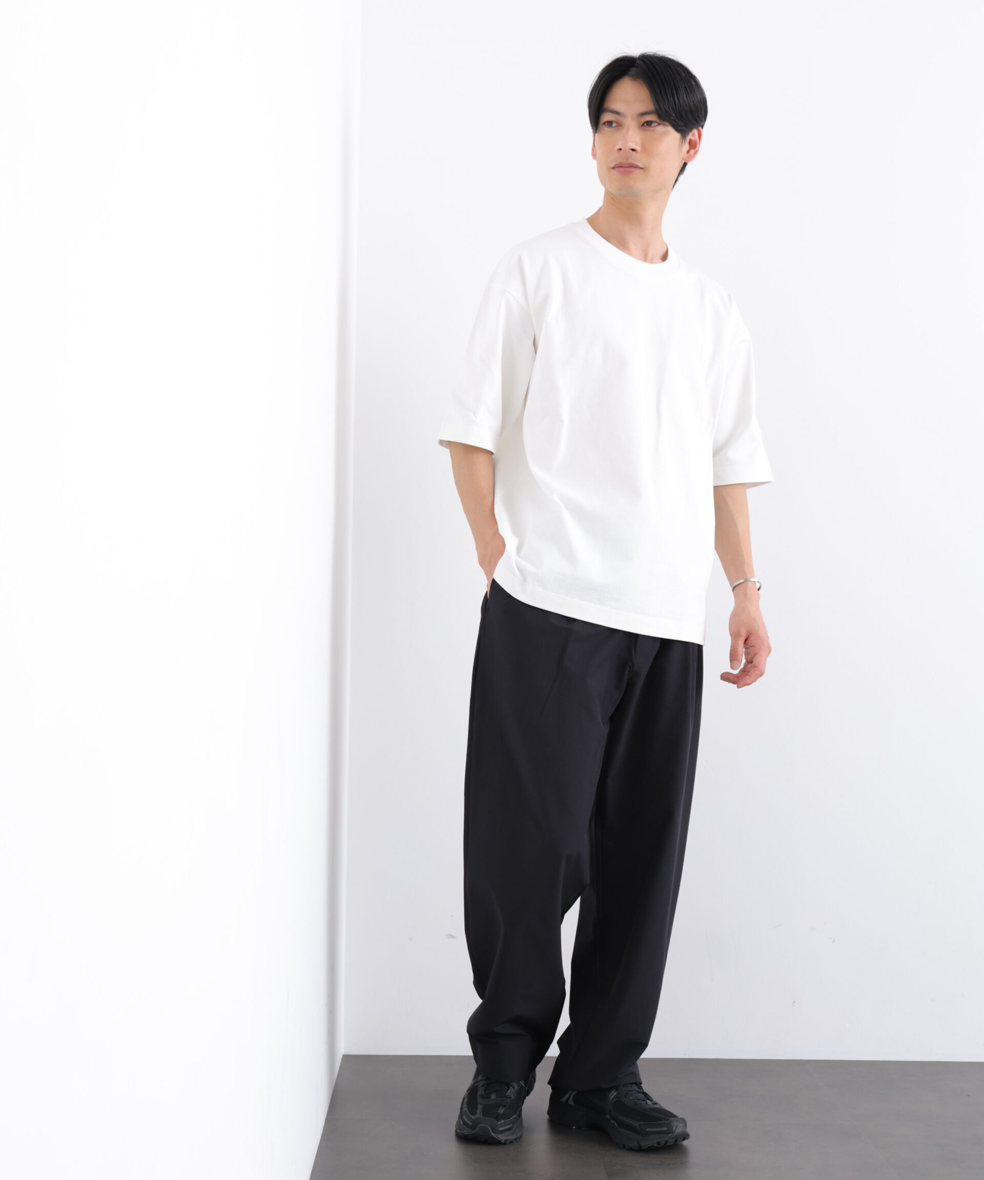 NANO universe「ヘビーウェイトTシャツ 半袖」|Tシャツ・カットソー|