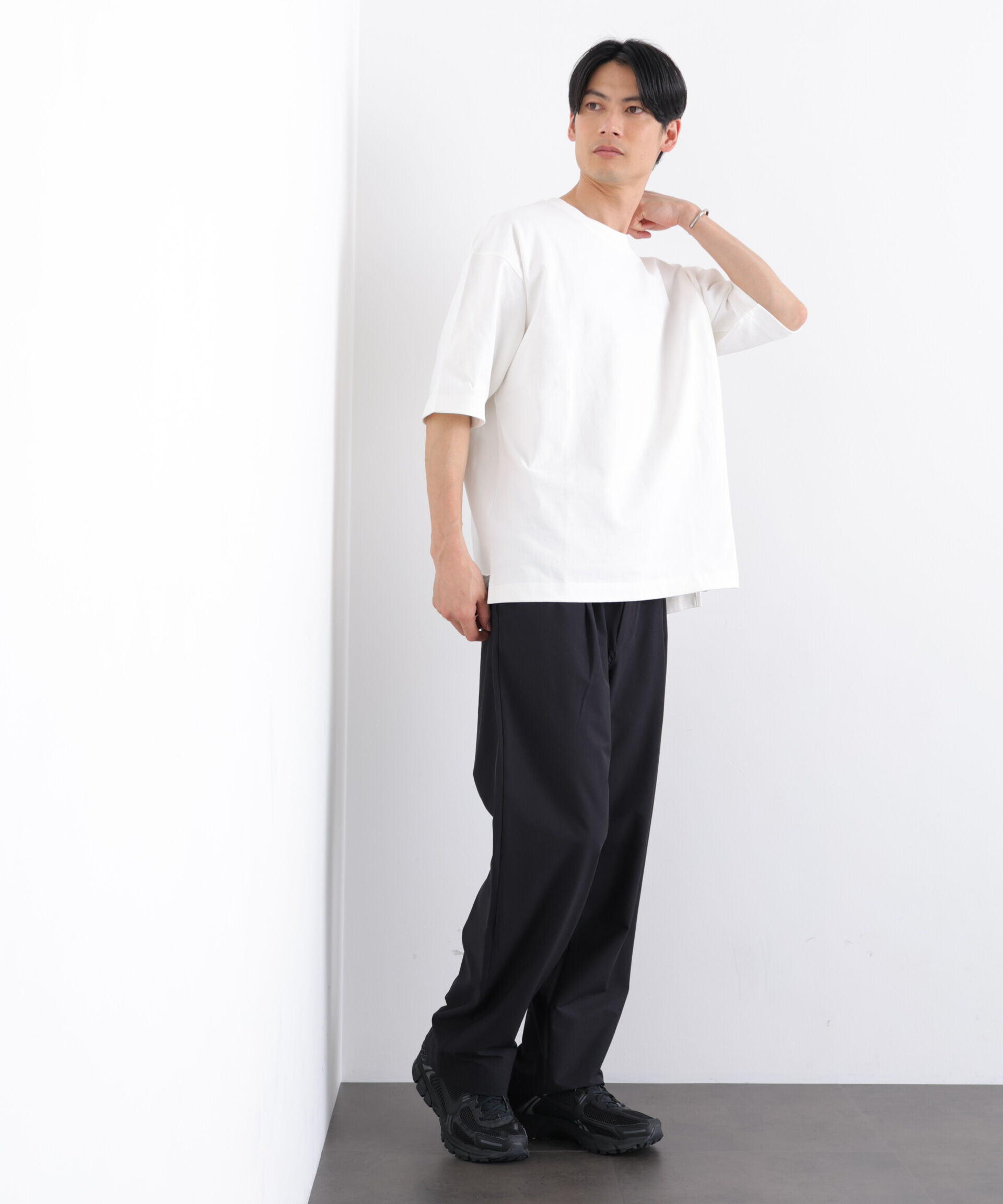 NANO universe「ヘビーウェイトTシャツ 半袖」|Tシャツ・カットソー|