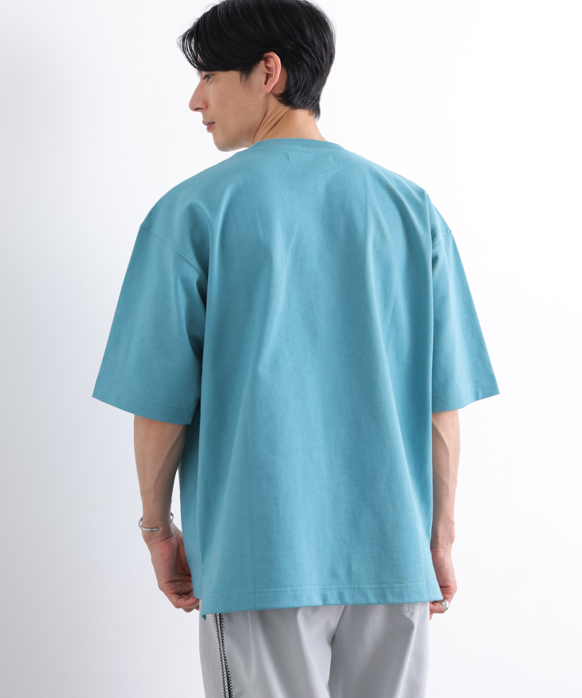 NANO universe「ヘビーウェイトTシャツ 半袖」|Tシャツ・カットソー|