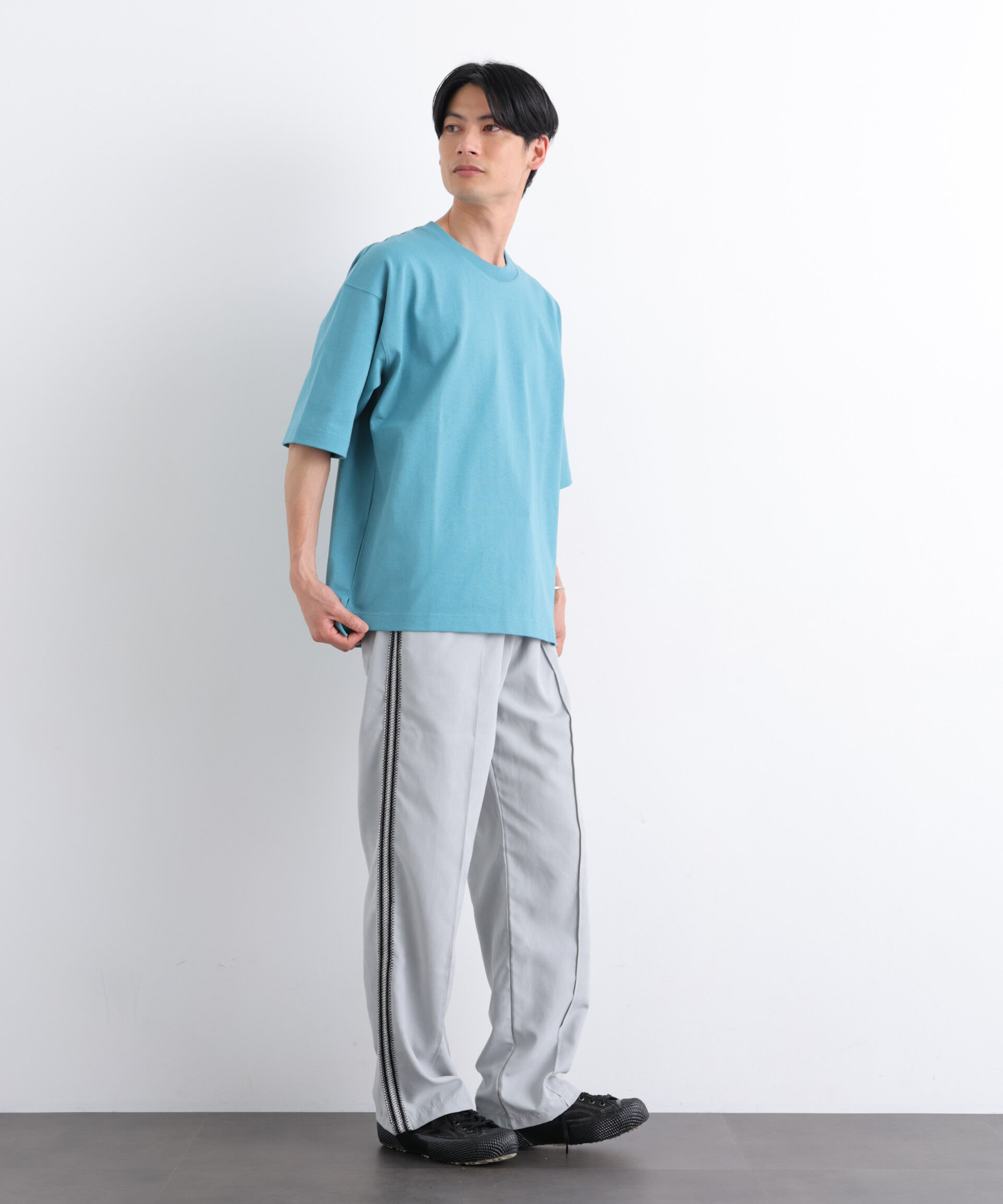 NANO universe「ヘビーウェイトTシャツ 半袖」|Tシャツ・カットソー|