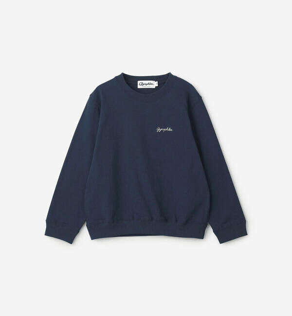 GYMPHLEX「Gymphlex | キッズ クルーネック 長袖プルオーバー」|スウェット・ジャージ|DKNAVY
