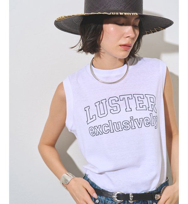  「ノースリーブロゴTシャツ」|Tシャツ・カットソー|