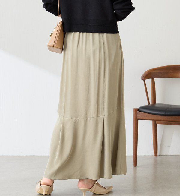  「《体型カバー》フィブリルマーメイドスカート」|スカート|