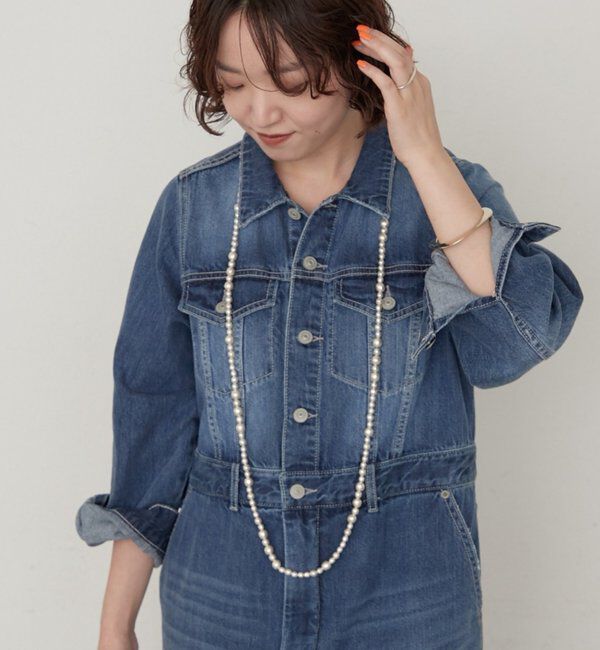  「【GALENA/ガレナ】＠ld_risaコラボ｜パール2wayネックレスベルト」|ネックレス|