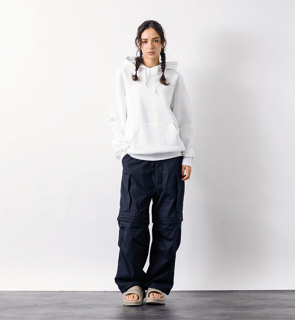 ABAHOUSE「3WAYデチャッタブルヘリクリーパンツ/TCウェザー/ユニセックス」|カーゴ|