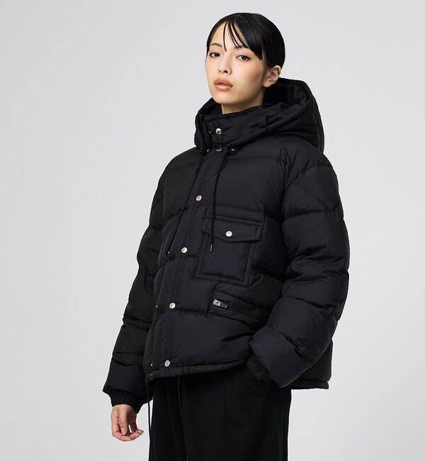 ABAHOUSE「【REMI RELIEF / レミレリーフ】Vintage Down Jacke」|ダウン|ブラック