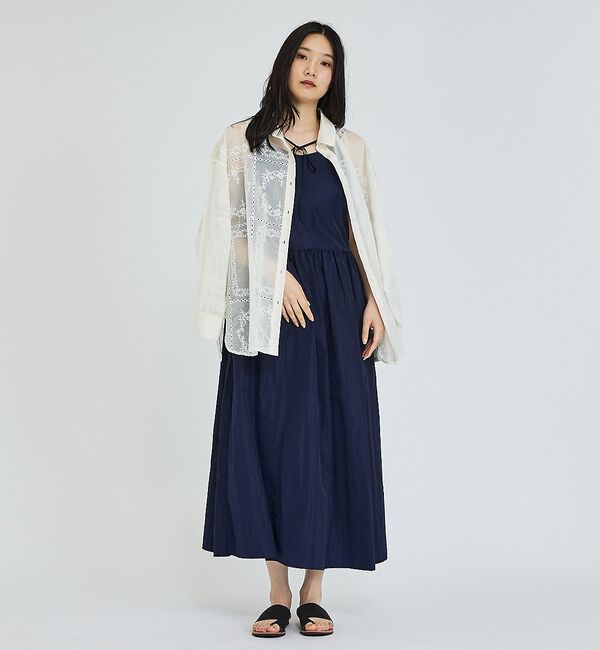 abahouse mavie「【ベッキーコラボ】2WAYリボン キャミソールワンピース」|ワンピース|