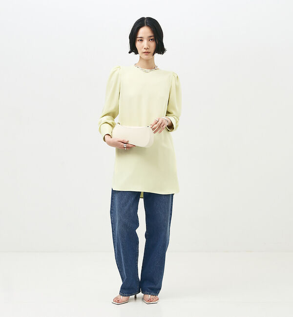 The Store by C' 「【MARIAMcMANUS】ギャザーショルダーミニドレス」|スカート|
