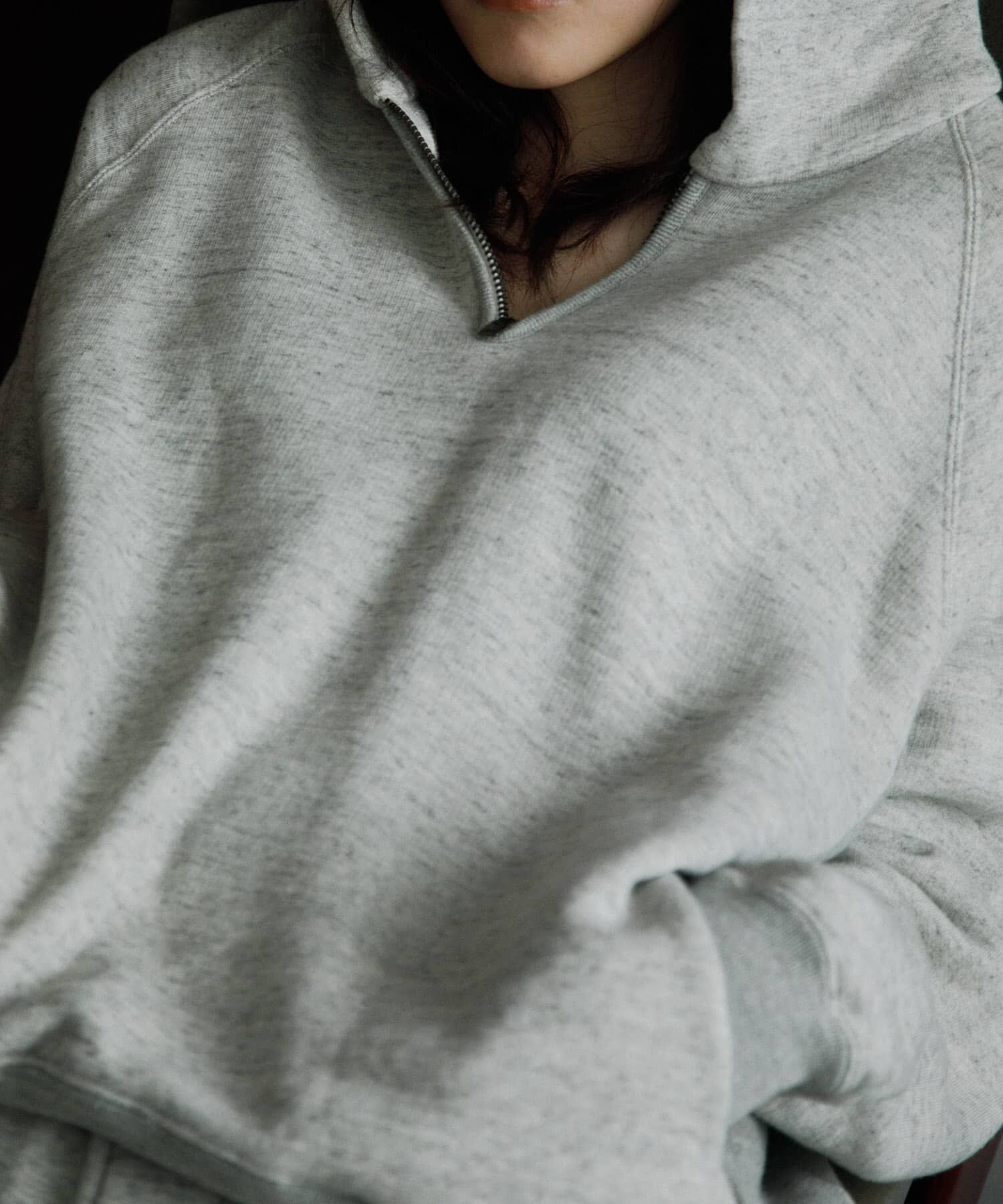 URBAN RESEARCH「UNDYED SWEAT H/Z PARKA」|パーカー|
