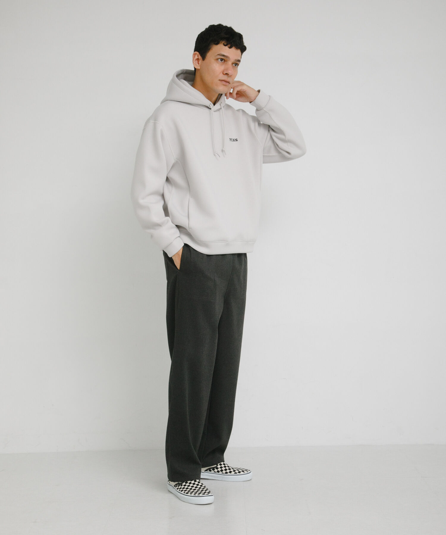 Sonny Label 「カレッジプリントダンボールパーカー」|パーカー|