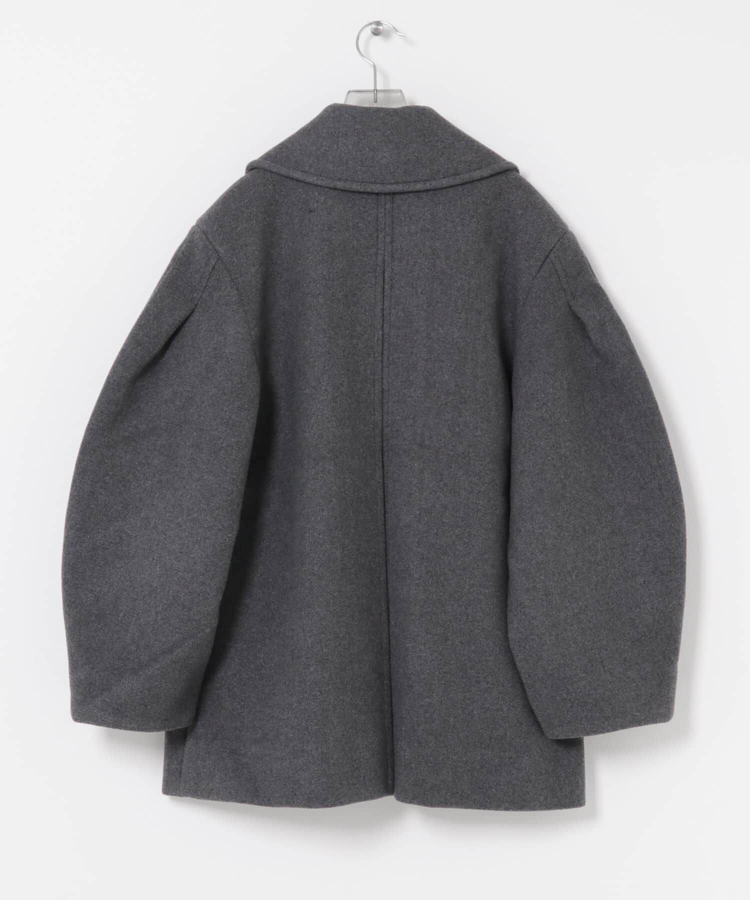 URBAN RESEARCH「GANNI　Peacoat Wool Midi Coat」|ピーコート|