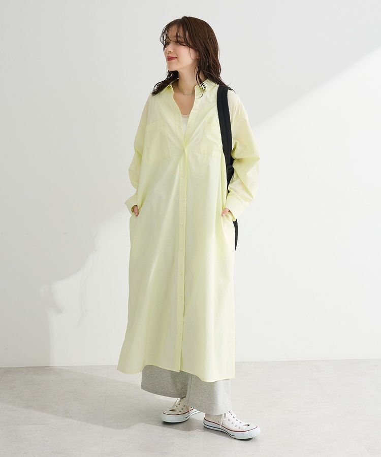 Green Parks「UVカットシャツワンピース」|ワンピース|
