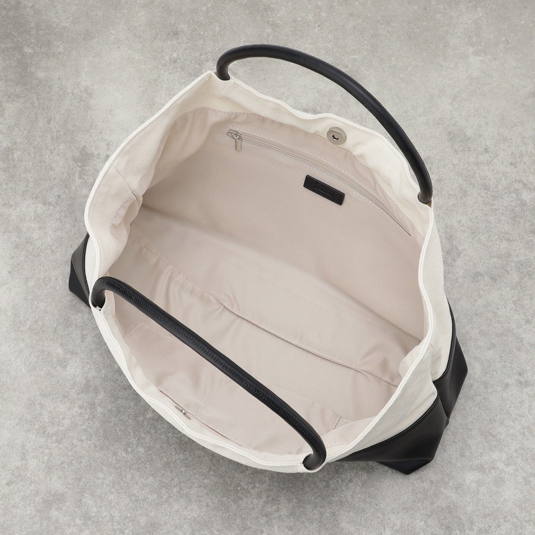 GALLEST「バイカラーギャザーハンドルバッグ」|トートバッグ|