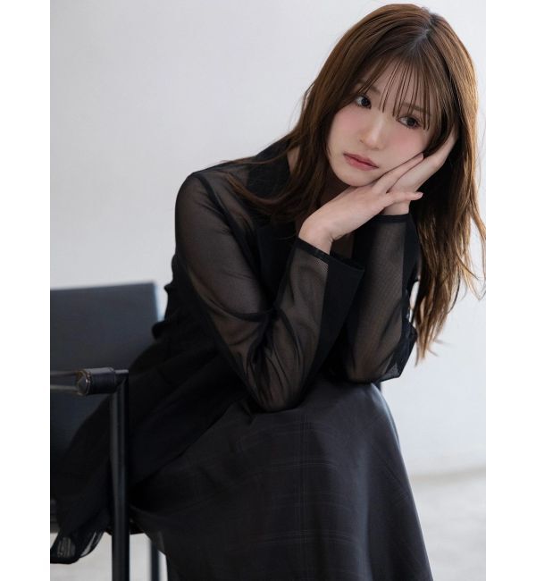 MERCURYDUO「メッシュジャケット」|テーラードジャケット|