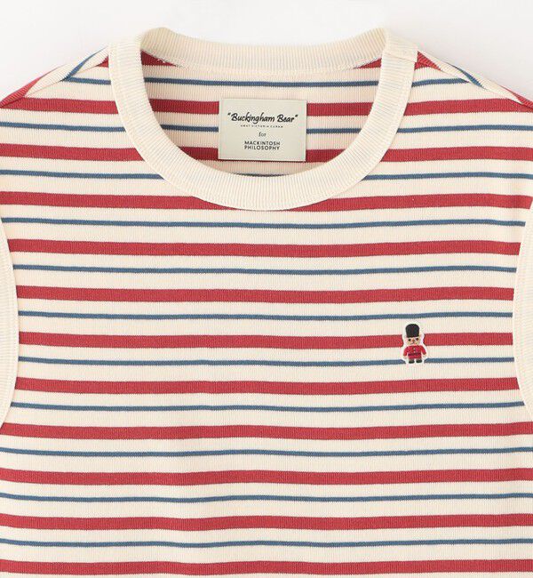 MACKINTOSH PHILOSOPHY「バッキンガムベア　マルチボーダータンクトップ」|Tシャツ・カットソー|