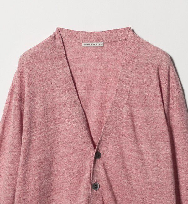 UNITED ARROWS「リネン/コットン ハイゲージ カーディガン」|カーディガン|