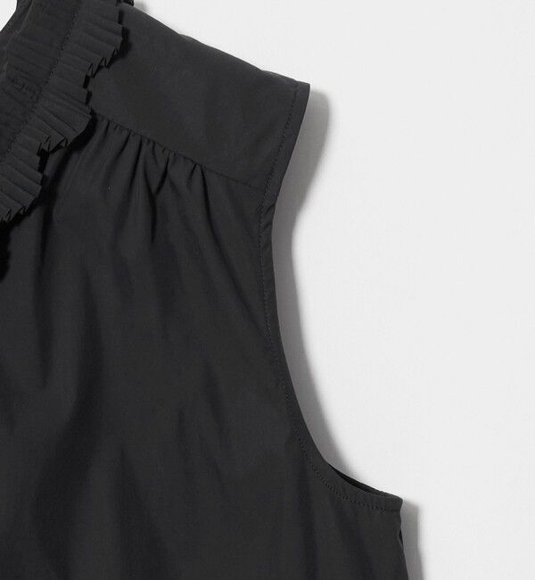 UNITED ARROWS「2WAY タックフリル ノースリーブ ブラウス」|シャツ・ブラウス|